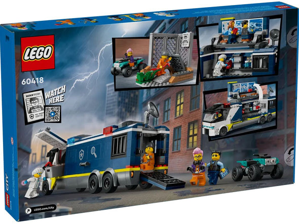 60418 LEGO City-Police Mobile Crime Lab Truck Set