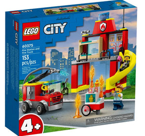 60375 LEGO Fire Station And Fire Truck Set