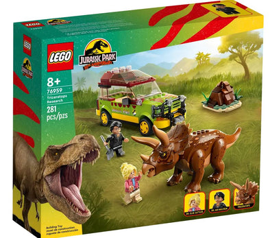 76959 LEGO Jurassic Park 30th Anniversary Triceratops Research Set