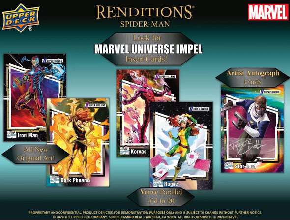 Marvel Renditions Spider-Man Hobby Box (Upper Deck 2024)