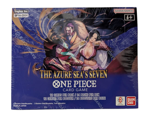 One Piece TCG: The Azure Sea's Seven (OP 14) Booster Box – JB's