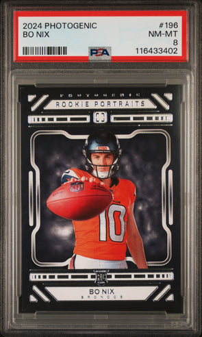 2024 Photogenic Box Nix Rookie Portraits PSA 8