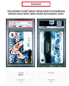 2024-25 Court Kings Fresh Paint Autographs Zach Edey #'d 99 PSA 9