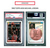 1992-93 Topps-Michael Jordan #205 PSA 8