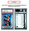 2023-24 Topps Chrome-Victor Wembanyama #1 Blue Refractor PSA 10