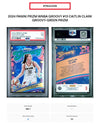 2024 Prizm WNBA-Caitlin Clark #13 Groovy Green Prizm PSA 7