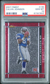 2007 Topps Finest-Calvin Johnson-Rookie # 135 PSA 10