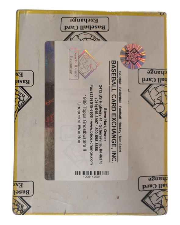 1989 Topps Ghostbusters 2 Wax Box (BBCE Authenticated)