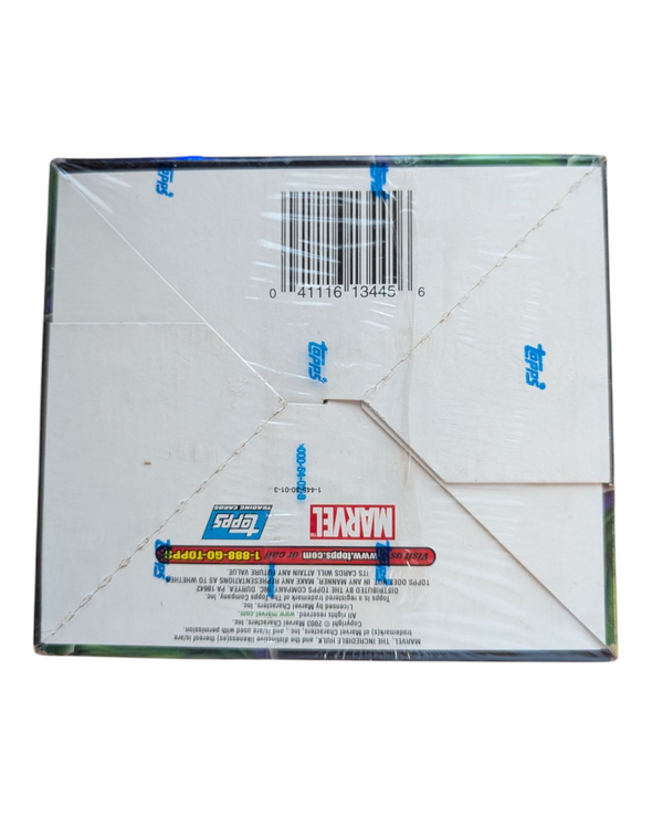 2003 Topps Marvel The Incredible Hulk Trading Card Box