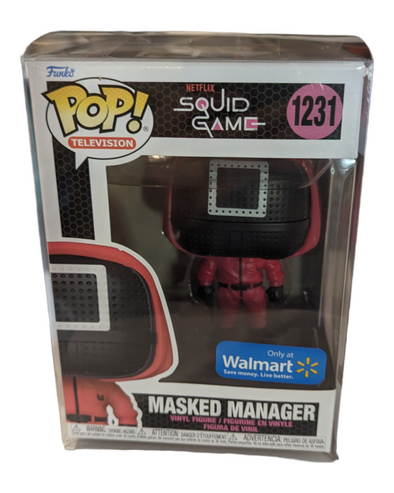 Funko POP! Television-Squid Game-Masked Manager # 1231 (Walmart Exclusive)