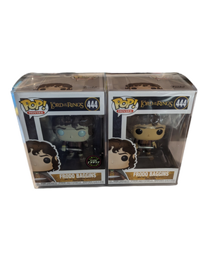 Funko POP! Movies-The Lord Of The Rings-Frodo # 444 Common & Chase Bundle