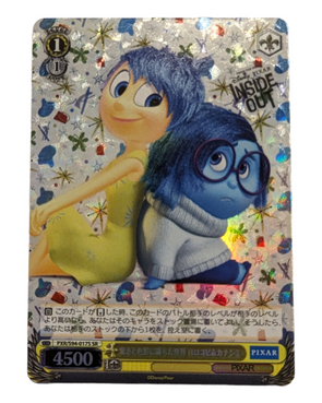 Weiss Schwarz Pixar Characters-Inside Out-Joy Sadness-PXR/S94-017S SR