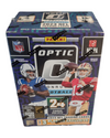 2023 Panini Donruss Optic Football Hobby Blaster Box Sealed Case (Blue Scope Parallels)