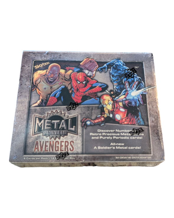 Marvel Metal Universe Avengers Trading Cards Hobby Box (Upper Deck 2024)