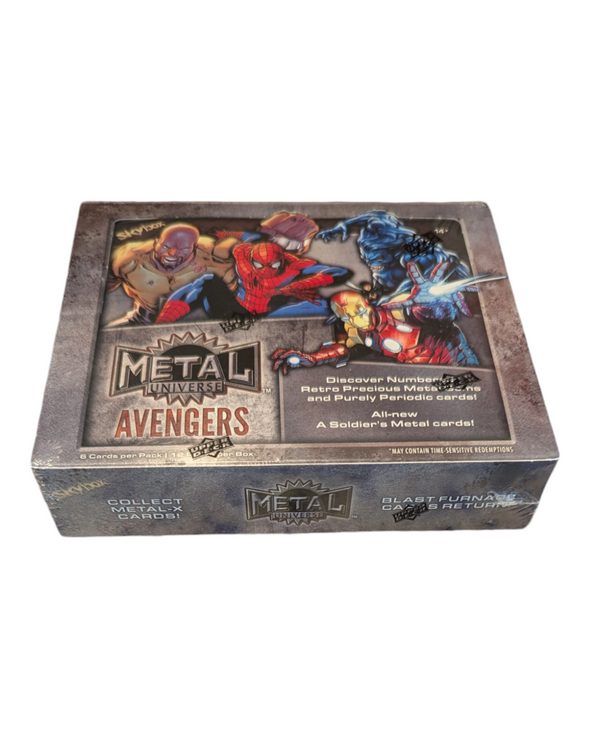 Marvel Metal Universe Avengers Trading Cards Hobby Box (Upper Deck 2024)