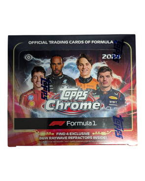 2024 Topps Chrome Formula 1 Qualifying Lap Hobby Box