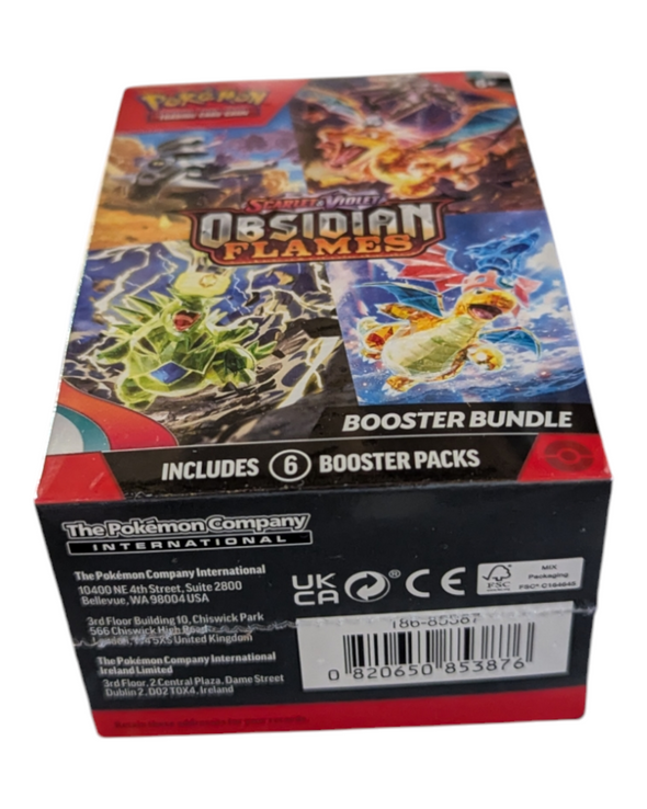 Pokemon Scarlet & Violet Obsidian Flames Booster Bundle Box