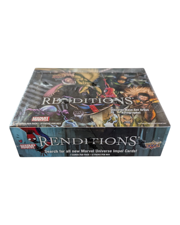 Marvel Renditions Spider-Man Hobby Box (Upper Deck 2024)