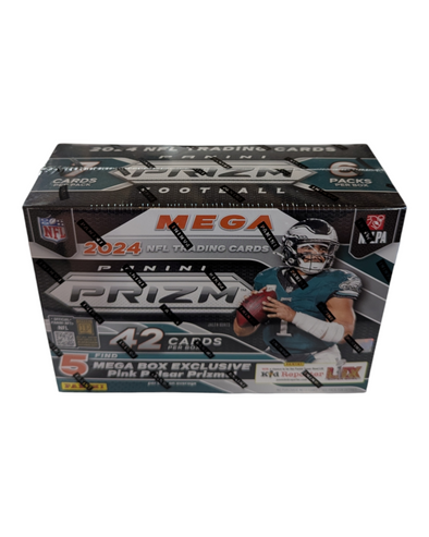 2024 Panini Prizm Football Mega Box (Pink Pulsar Prizm's)