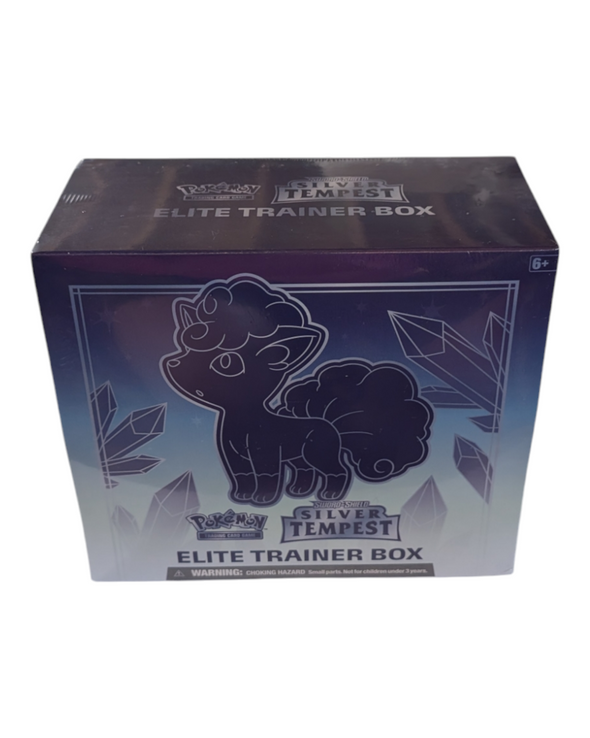 Pokemon Sword & Shield Silver Tempest Elite Trainer Box