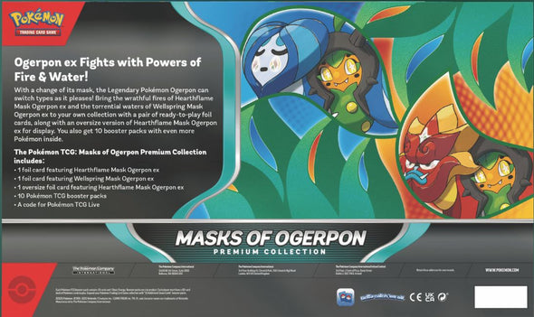 Pokemon Masks of Ogerpon Premium Collection Box