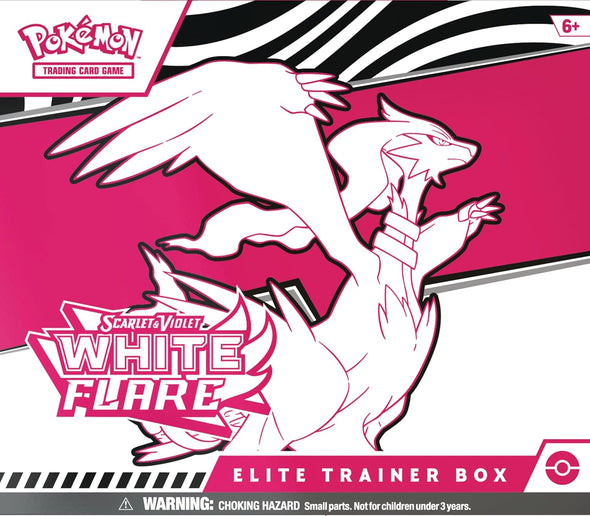 Pokemon Scarlet & Violet White Flare Elite Trainer Box