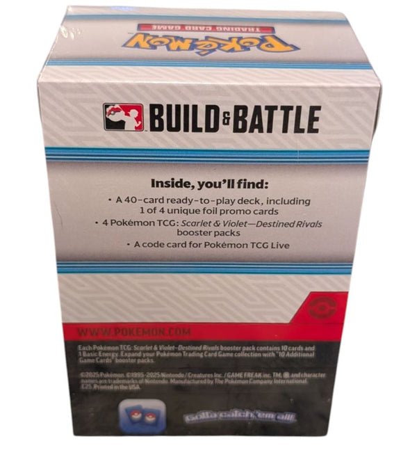 Pokemon Scarlet & Violet Destined Rivals Build & Battle Box
