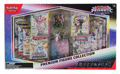 Pokémon Scarlet & Violet Prismatic Evolutions Premium Figure Collection Box