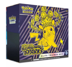 Pokemon Scarlet & Violet Surging Sparks Elite Trainer Box