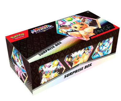 Pokemon Scarlet & Violet Prismatic Evolutions Surprise Box