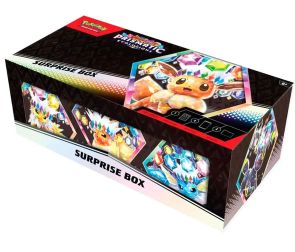 Pokemon Scarlet & Violet Prismatic Evolutions Surprise Box