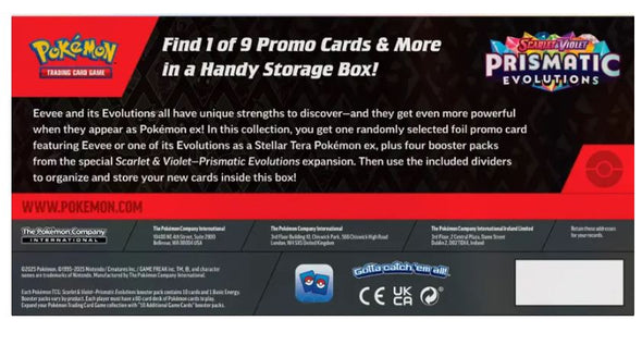 Pokemon Scarlet & Violet Prismatic Evolutions Surprise Box