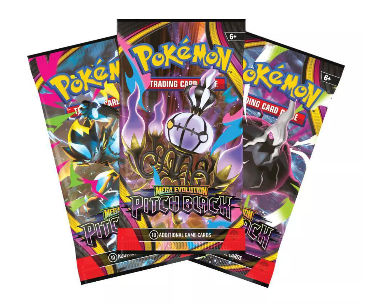 Pokémon TCG: Mega Evolution # 5-Pitch Black 3 Pack Blister Pack