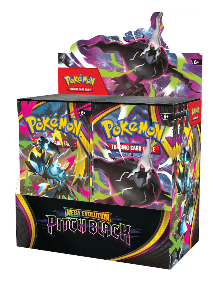 Pokémon TCG: Mega Evolution #5-Pitch Black Booster Display Box (36 Packs) (Pre-Order)