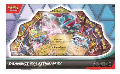 Pokemon TCG: Salamence ex & Reshiram ex Premium Collection Box