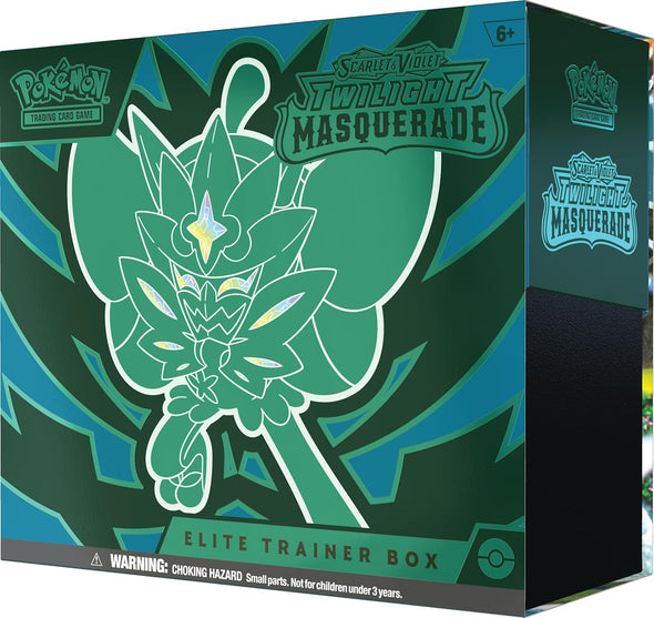 Pokemon Scarlet & Violet Twilight Masquerade Elite Trainer Box