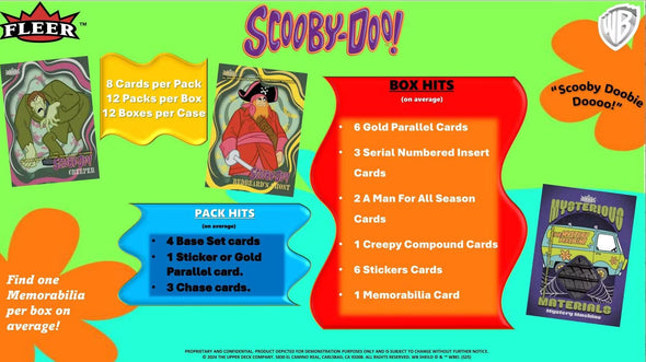 2025 Upper Deck Fleer Scooby-Doo! Hobby Box