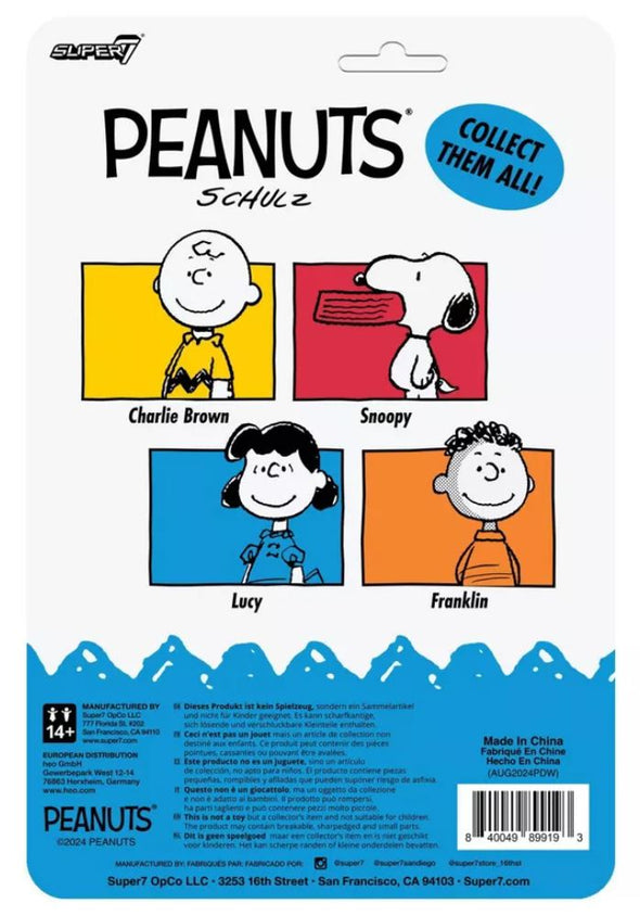 Super7 ReAction Peanuts Wave 7 Lucy Collectible Figure