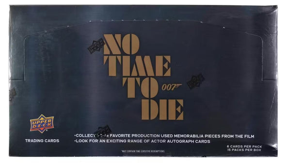2025 Upper Deck James Bond No Time To Die Hobby Box