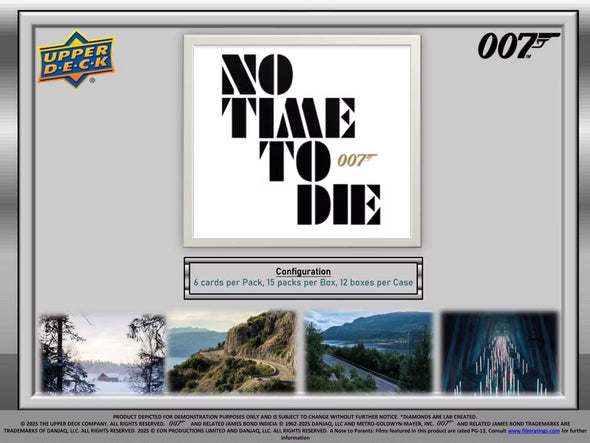 2025 Upper Deck James Bond No Time To Die Hobby Box