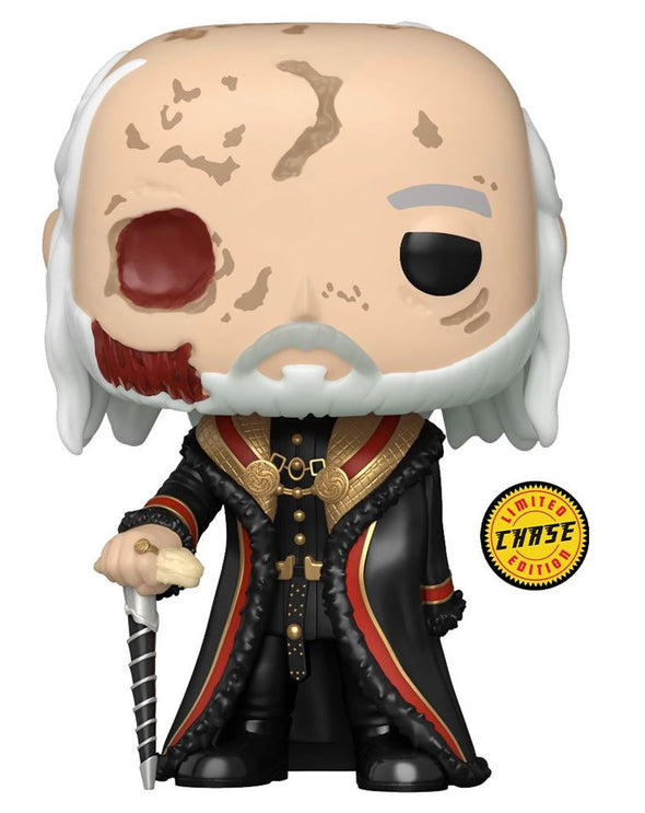 Funko POP!-House Of The Dragon-Viserys Targaryen # 15 Common & Chase Bundle