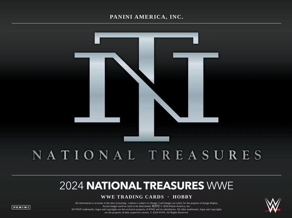 2024 Panini National Treasures WWE Wrestling Hobby Box