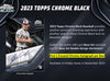 2023 Topps Chrome Black Baseball Hobby Box