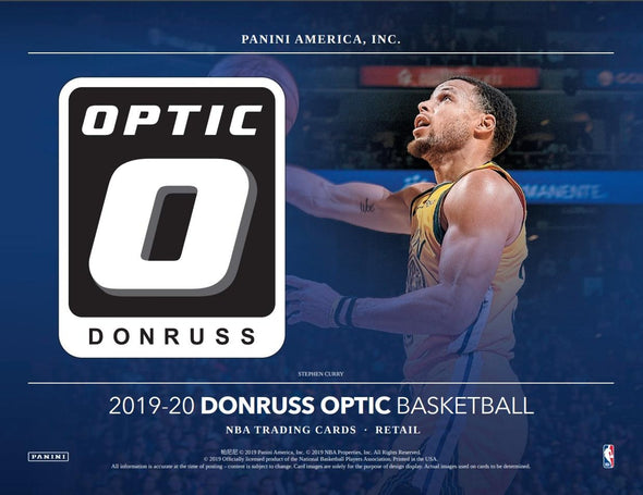 2019-20 Panini Donruss Optic Basketball Factory Sealed Blaster Box