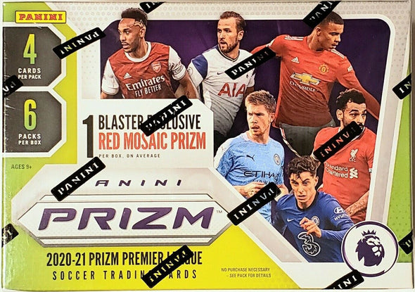 2020-21 Panini Prizm Premier League Soccer Factory Sealed Blaster Box