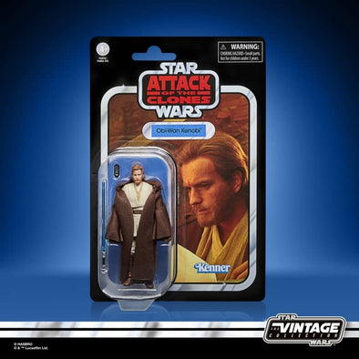 Star Wars-Attack Of The Clones-Obi Wan Kenobi 3.75 Inch Action Figure