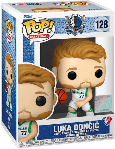 Funko Pop! NBA: Luka Doncic # 128 (Includes Box Protective Case)