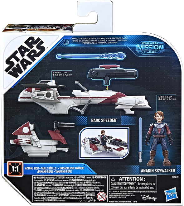 Star Wars Mission Fleet Expedition Class Anakin Skywalker BARC Speeder Strike