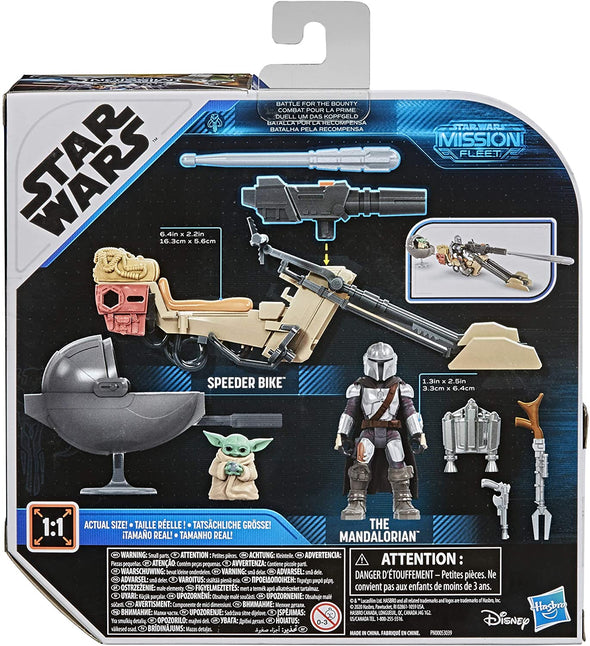 Star Wars Mission Fleet Expedition Class The Mandalorian The Child Battle for The Bounty Set