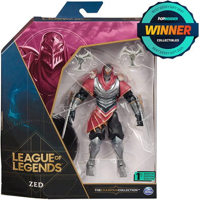 League of Legends, 6" Zed Collectible Action Figure